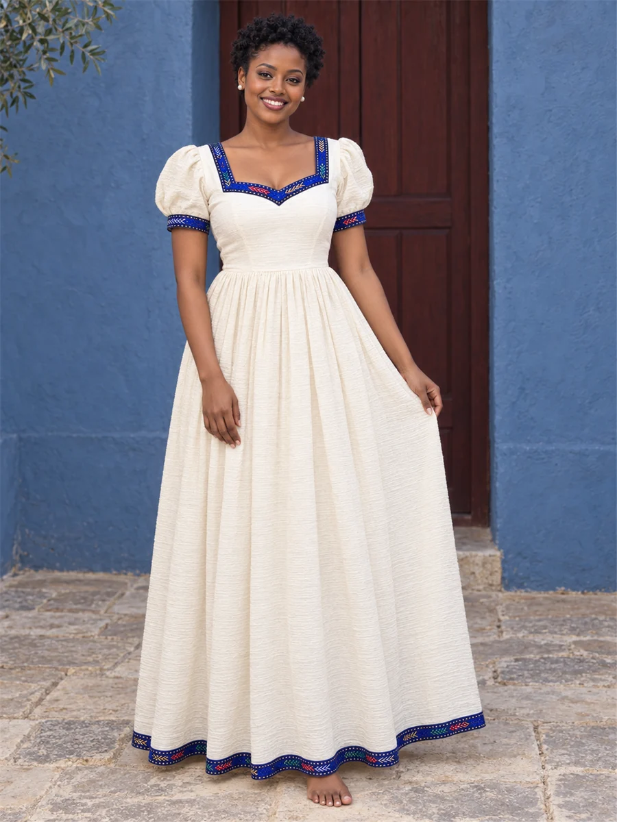 Midnight Edge Dress የሀበሻ ልብስ