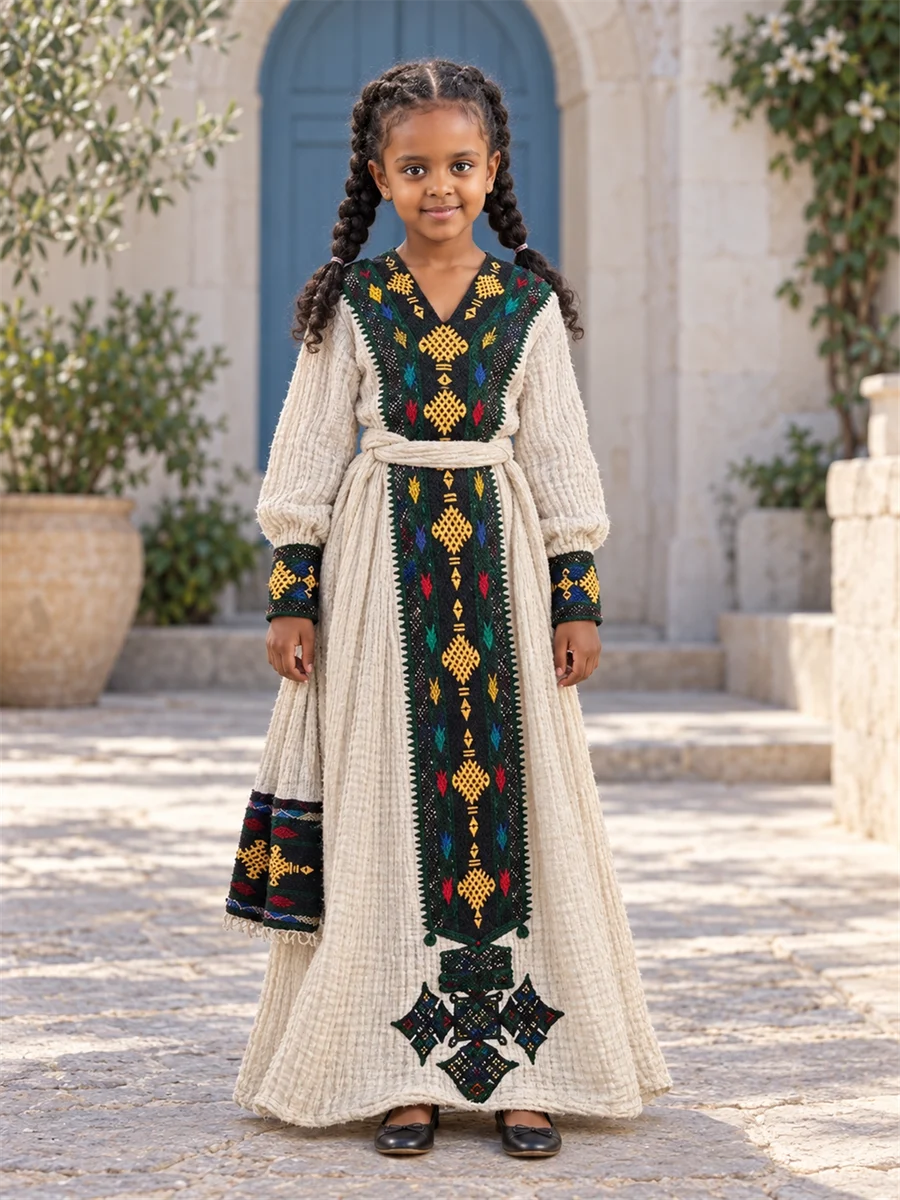 Little Forest Kemis Ethiopian traditional clothing