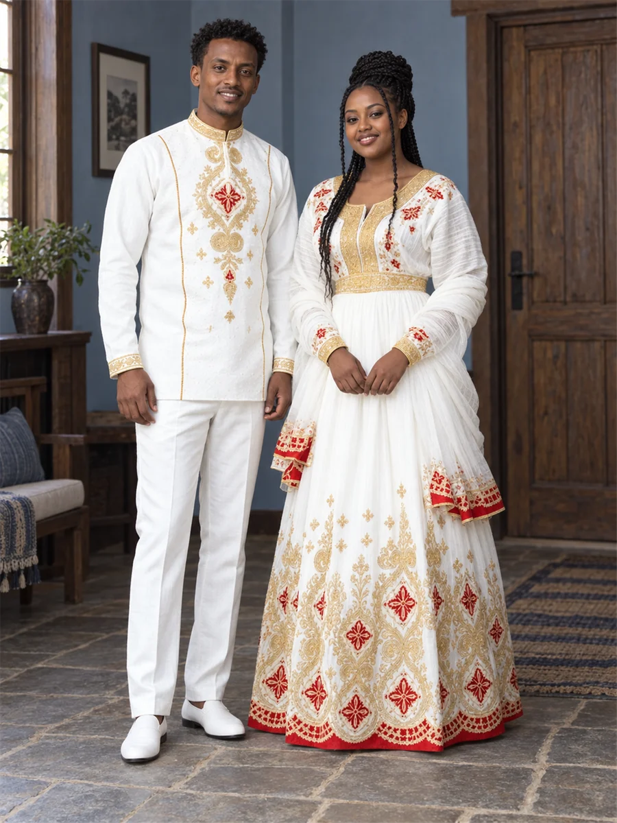 Rose Garden Pair የሀበሻ ልብስ