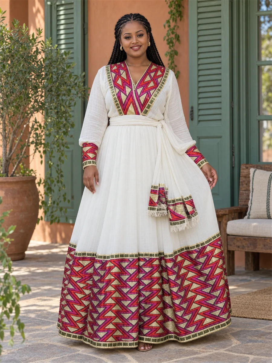 Ruby Diamond Dress የሀበሻ ልብስ