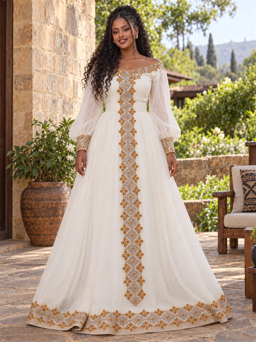 Golden Vine Maxi የሀበሻ ልብስ
