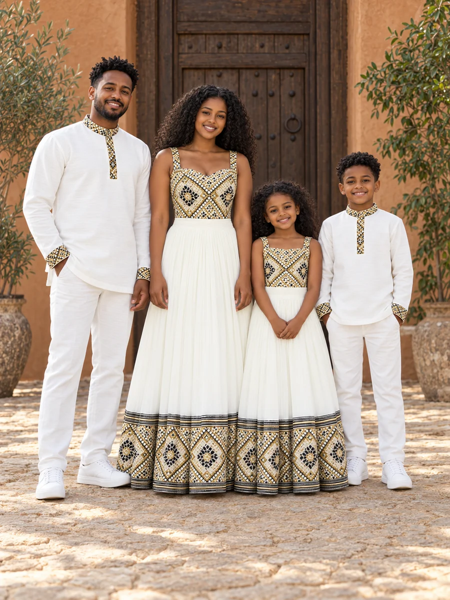 Family Formal Look 02 የሀበሻ ልብስ