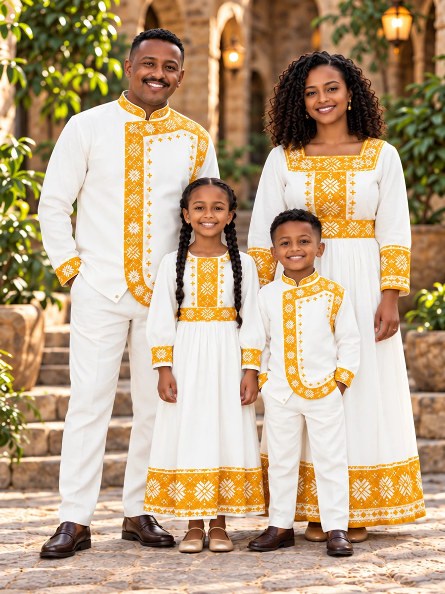 Family Holiday Look 13 የሀበሻ ልብስ