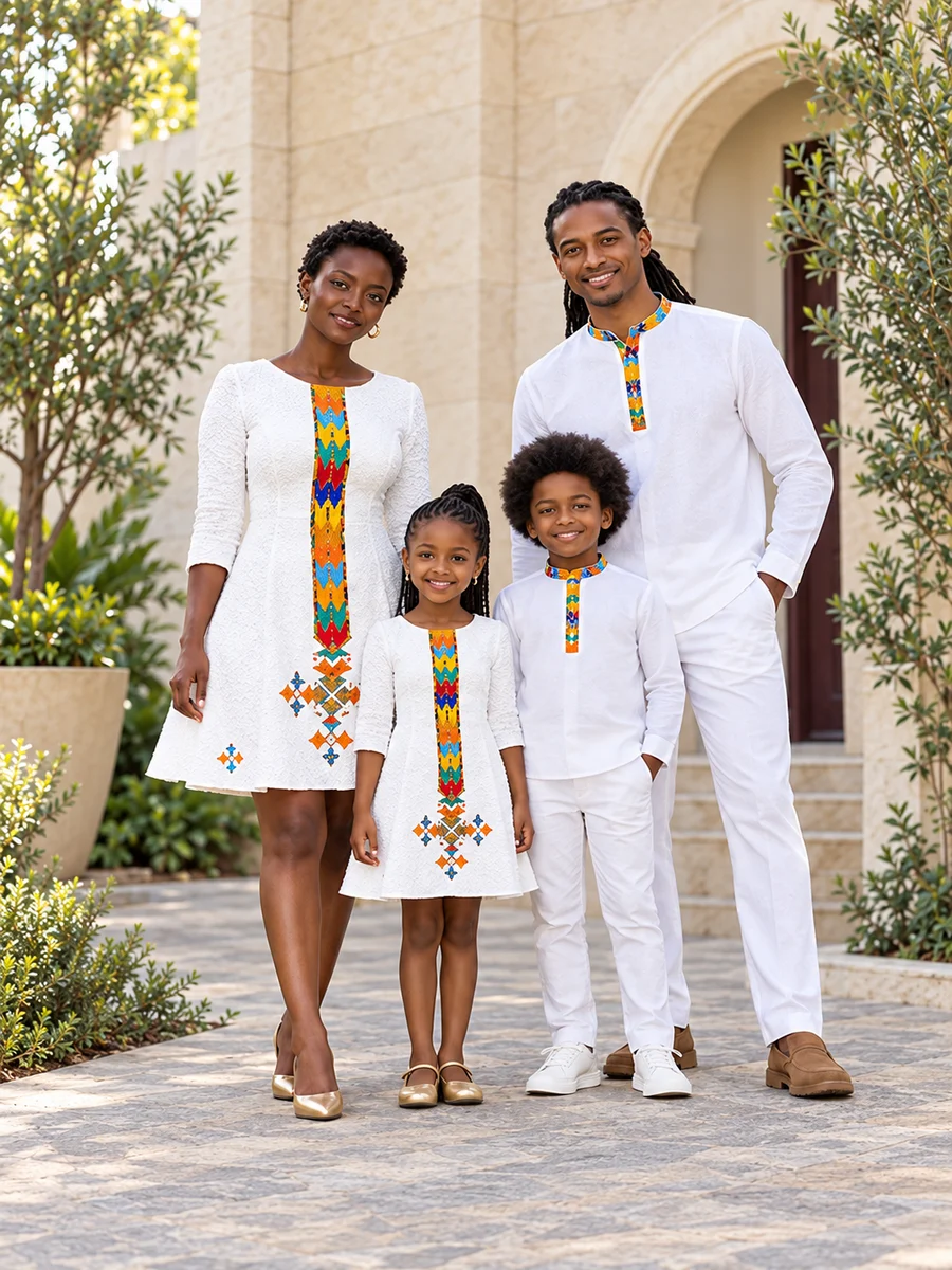 Family Modern Look 09 የሀበሻ ልብስ
