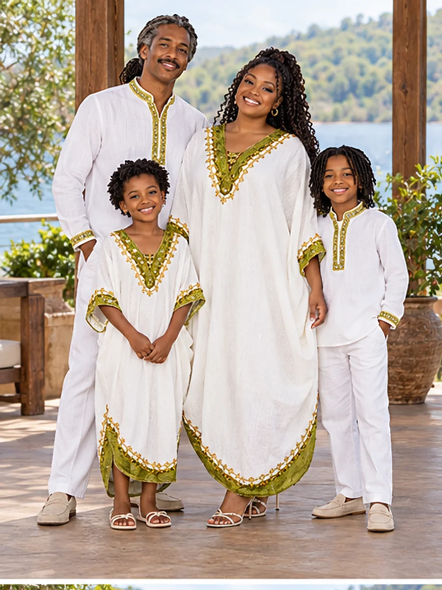 Family Modern Look 14 የሀበሻ ልብስ