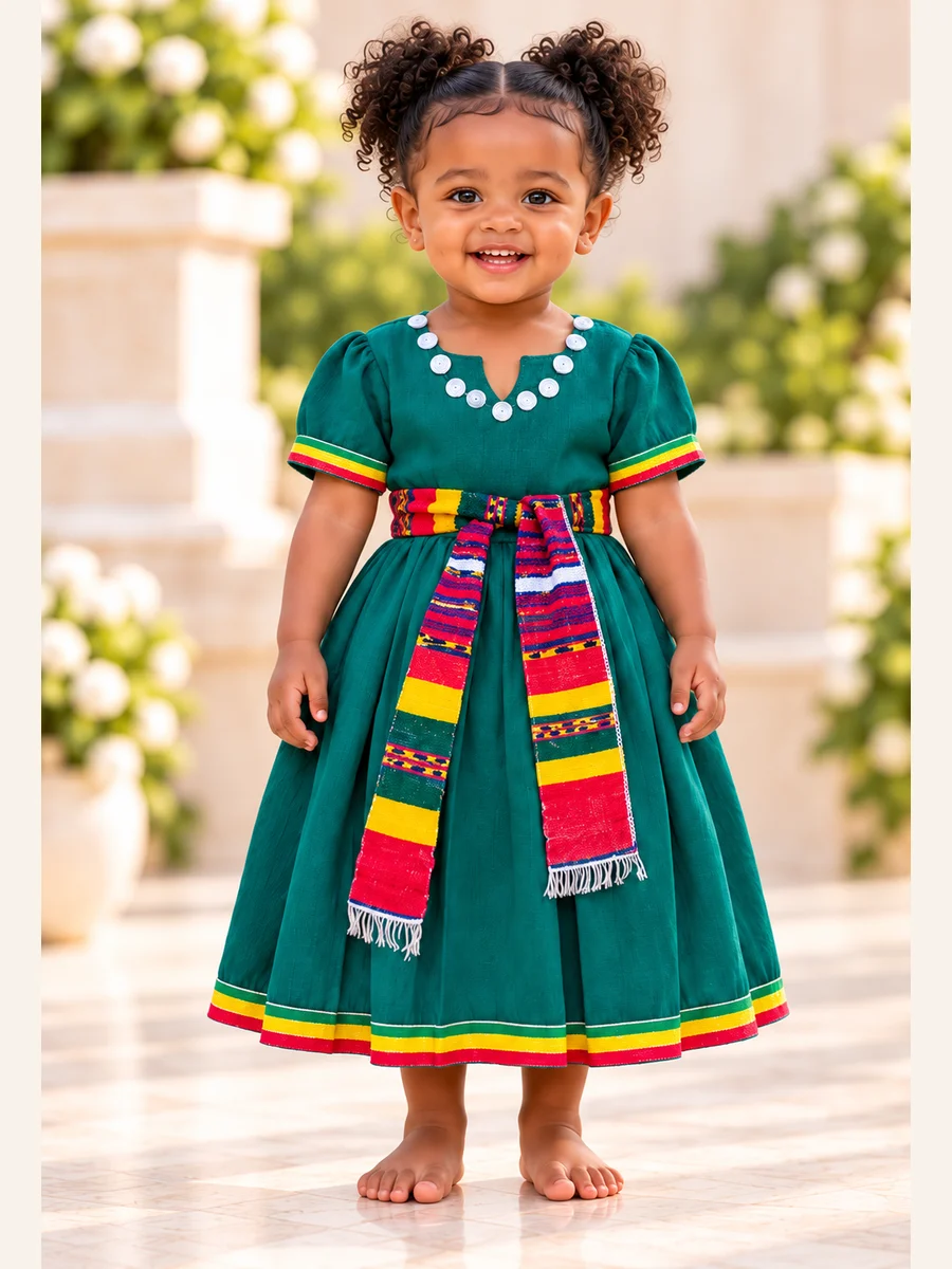 Baby Outfit 05 Ethiopian traditional clothing