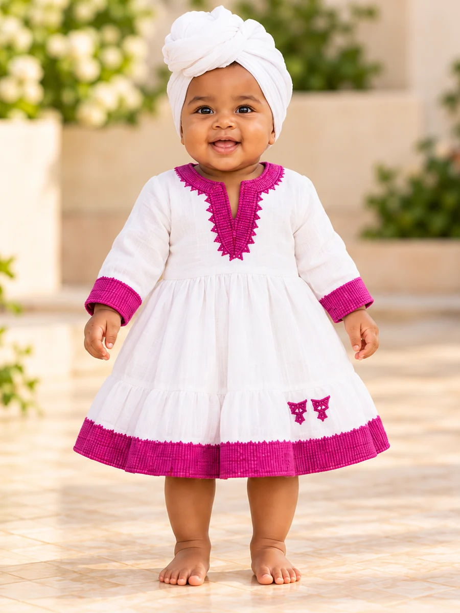 Baby Outfit 07 የሀበሻ ልብስ