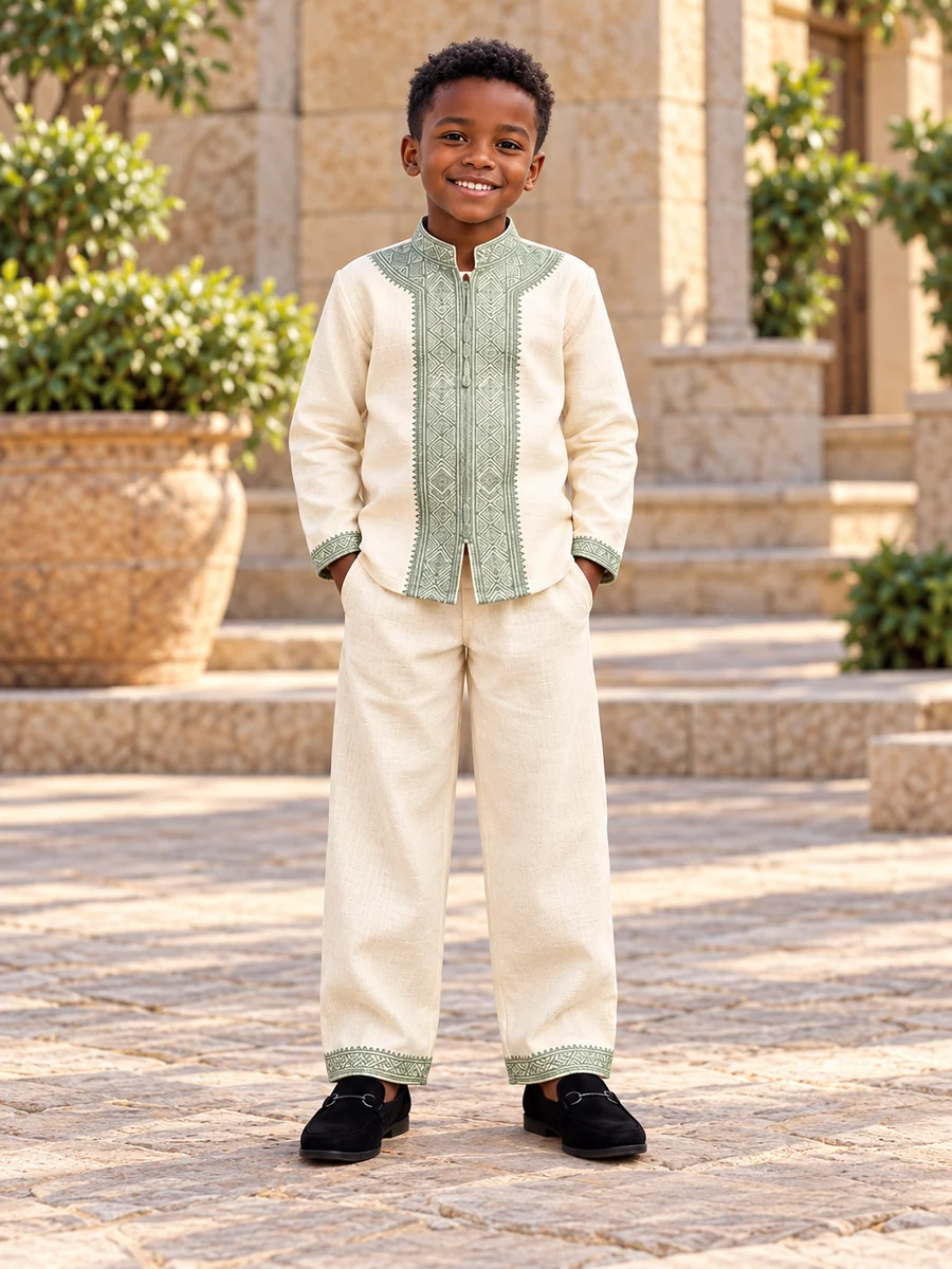 Boys Outfit 01 የሀበሻ ልብስ