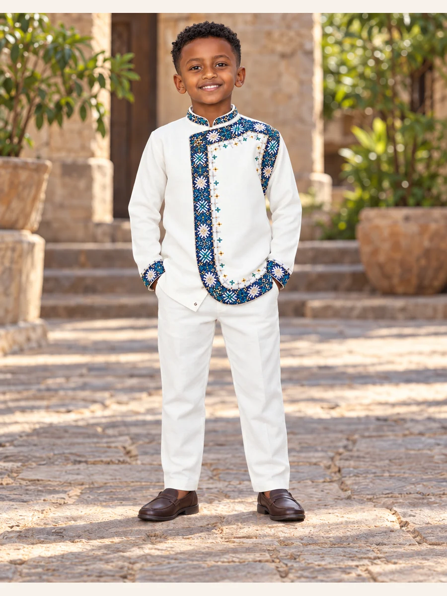 Boys Outfit 12 የሀበሻ ልብስ
