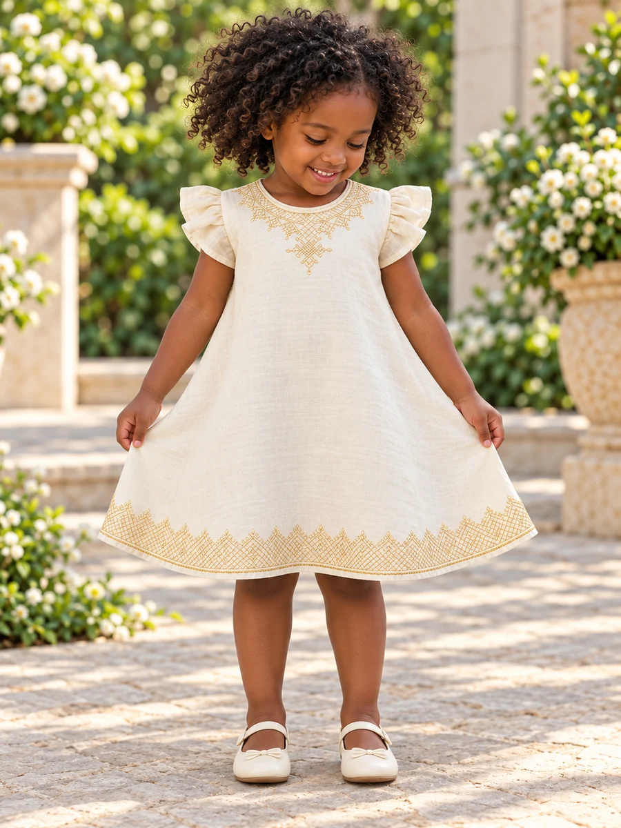 Girls Dress 02 የሀበሻ ልብስ
