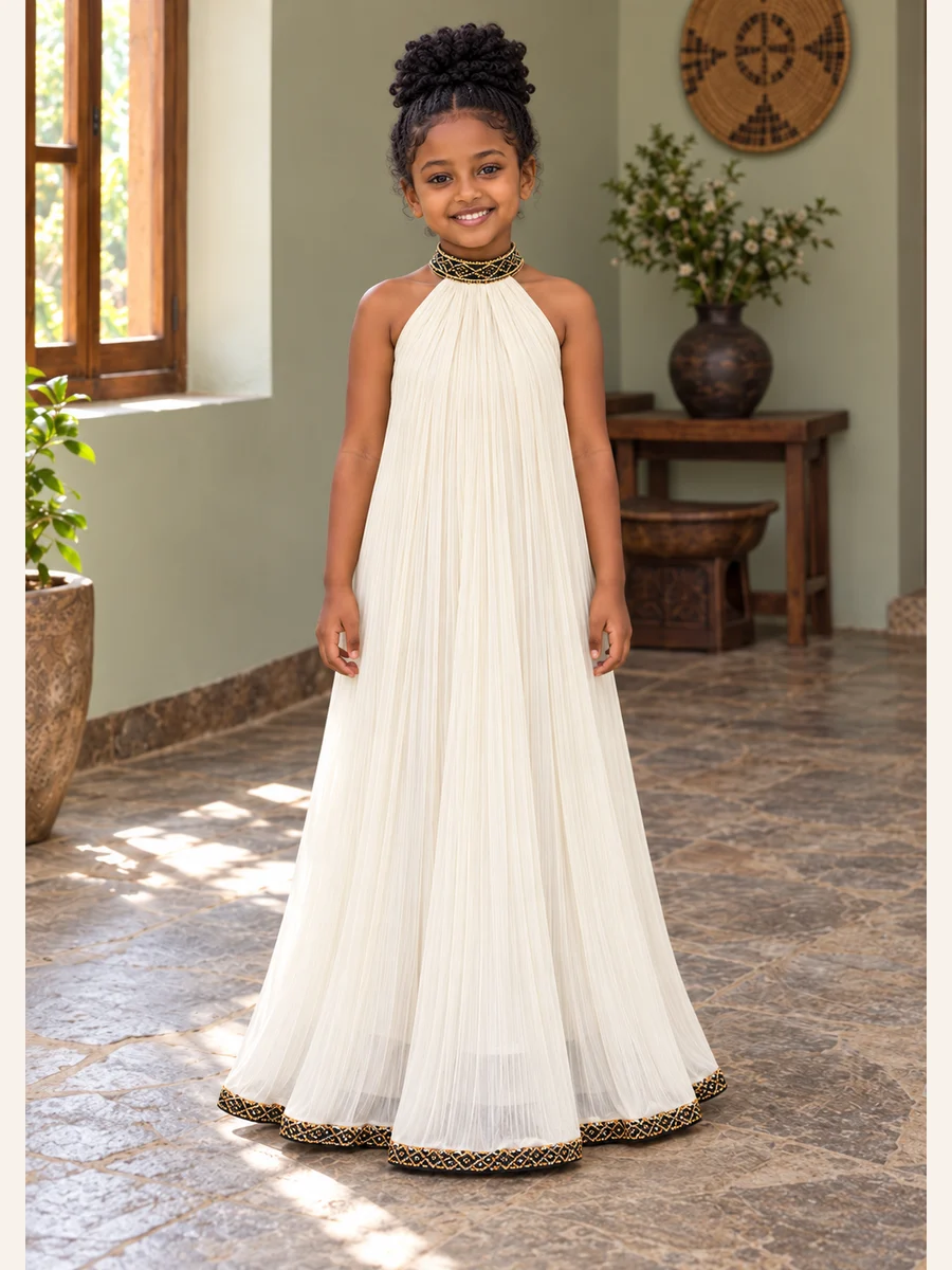 Girls Dress 12 የሀበሻ ልብስ