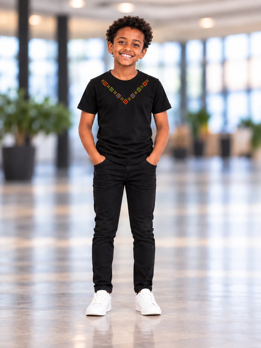 Black Gold Heritage Tee የሀበሻ ልብስ